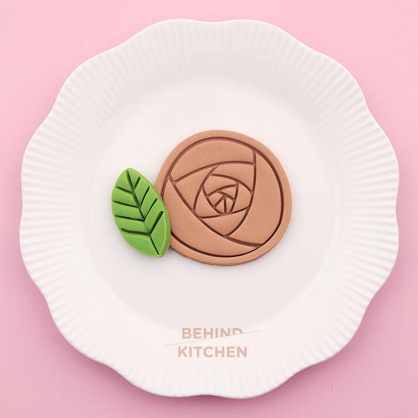 동글 장미 쿠키커터, 쿠키틀,