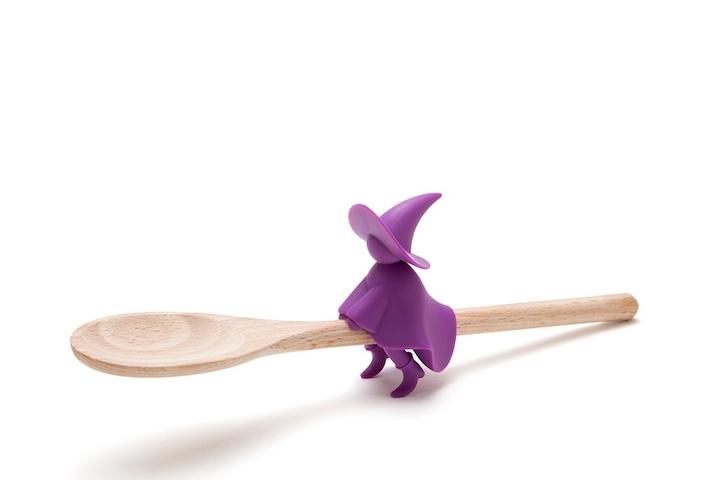 마녀 냄비 뚜껑 거치대 국자 받침 조리도구 받침대 인테리어 주방소품