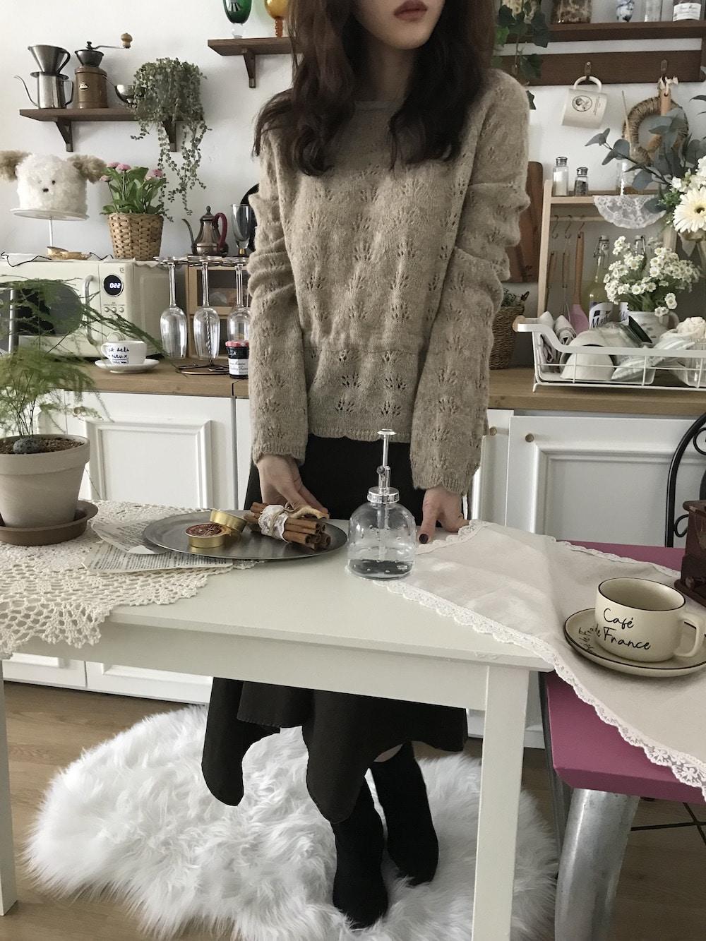 로라시아 니트(2 colors)