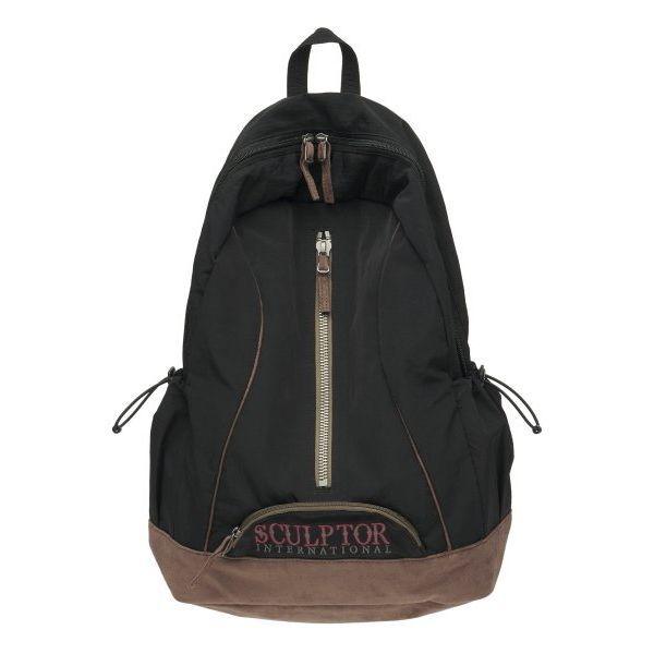 SCULPTOR Oldschool Slouchy Backpack Black