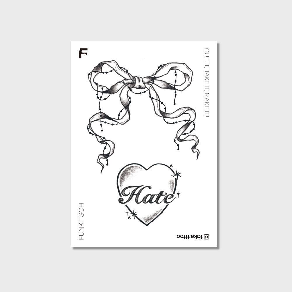 Hate 타투스티커