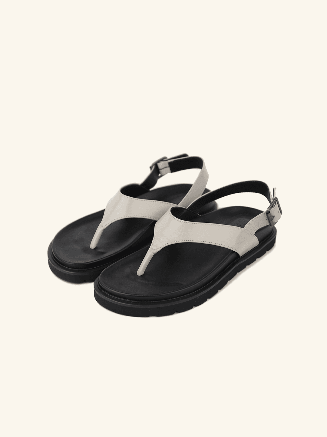 MOLD flip flops / 크림베이지