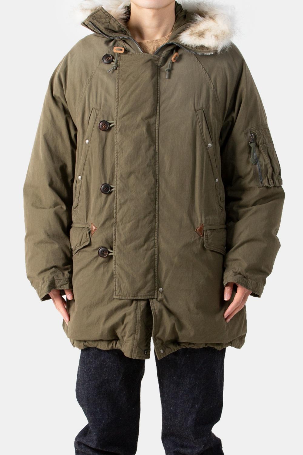 (22FW) VALDEZ DOWN COAT OLIVE