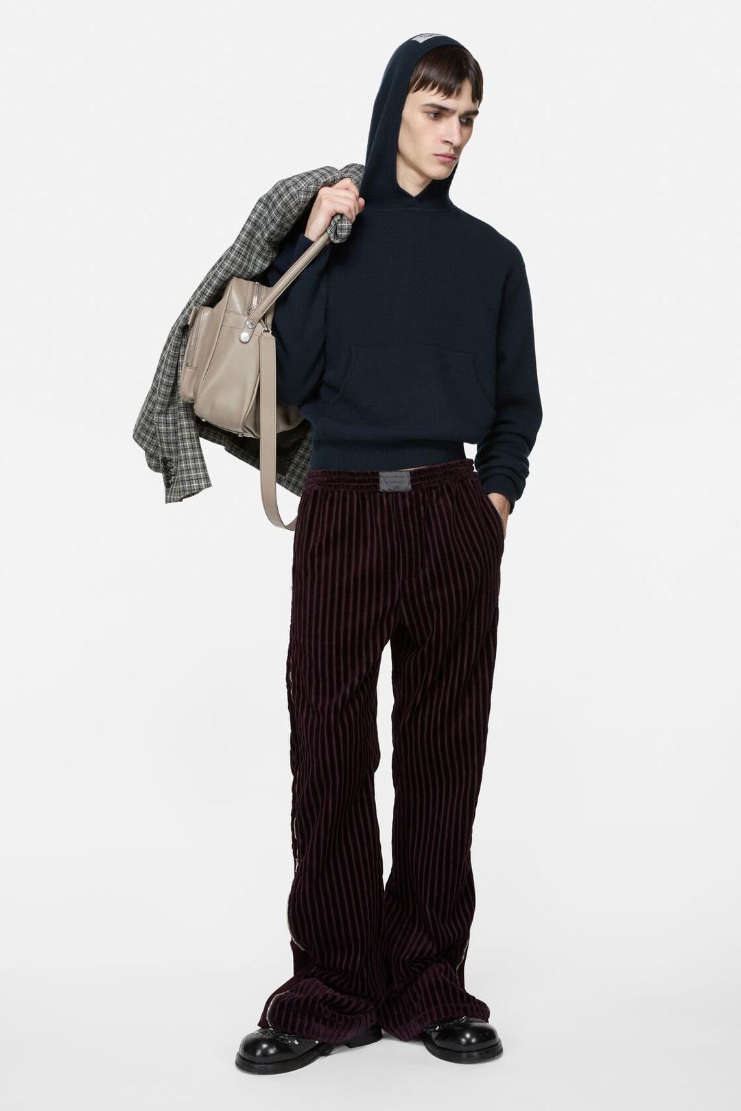 캐시미어 후드 스웨터