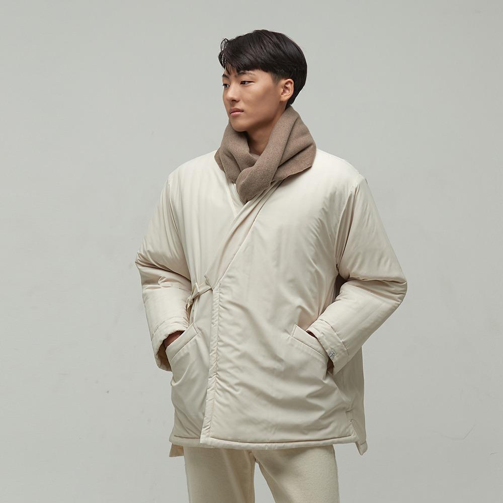 본 두루마기 숏 - 양면  [크림]