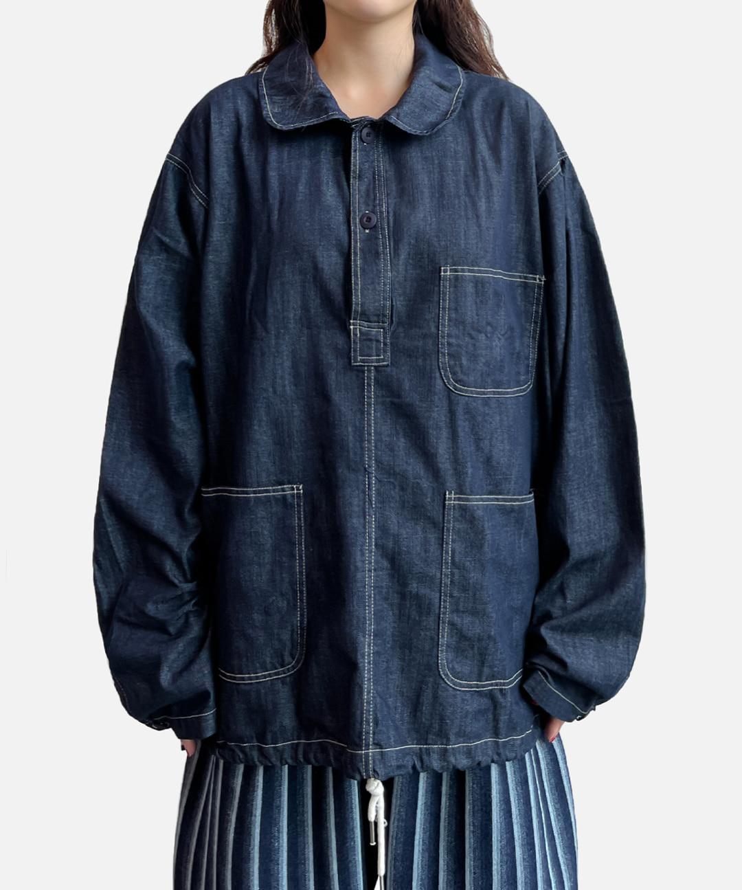 [24AW] 빈디 데님 아노락 2color