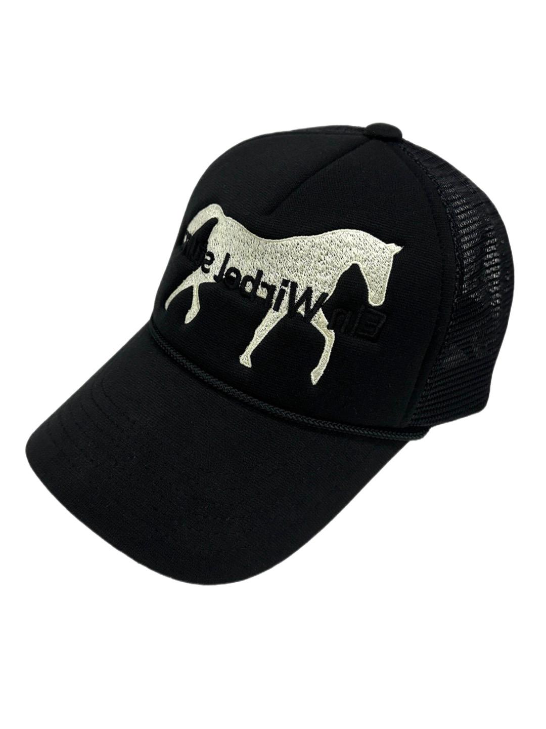 HORSE CAP_BLACK