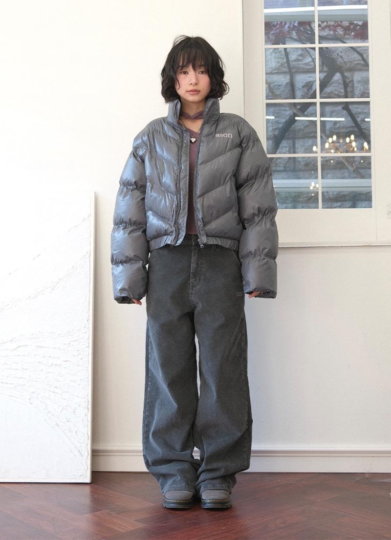 MOSS CORDUORY PANTS / CHARCOAL