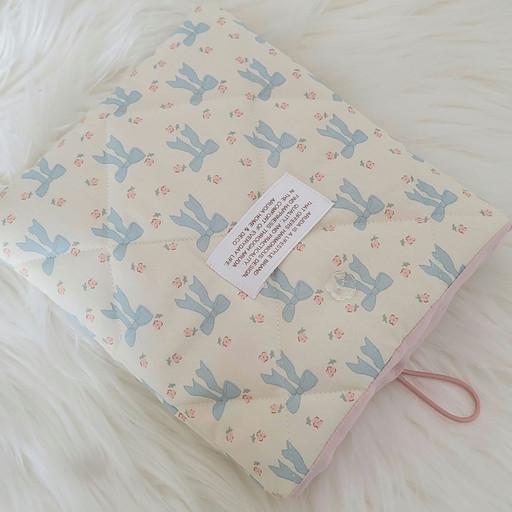 러블리 블루리본 이북리더기 아이패드 북파우치