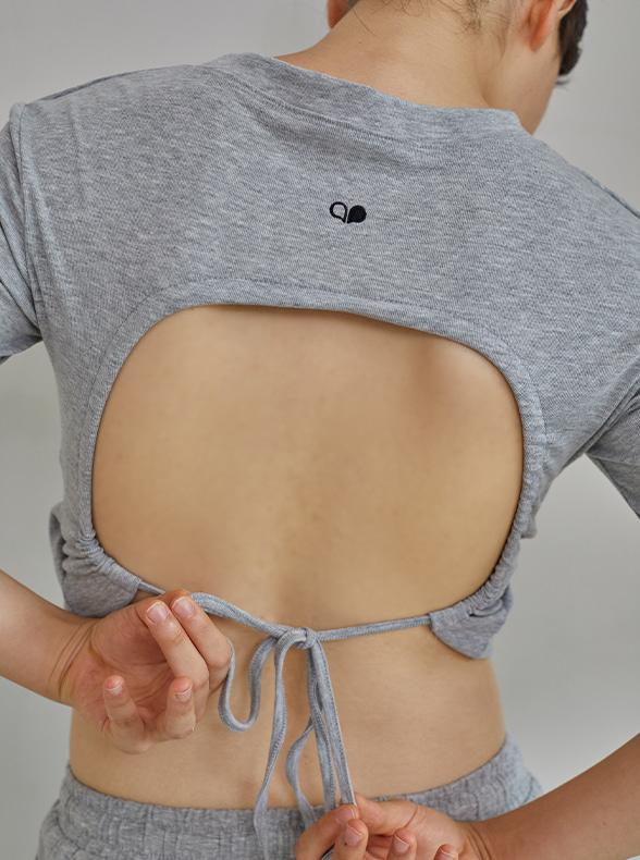 아르보노 백리스 5부 브라 티셔츠