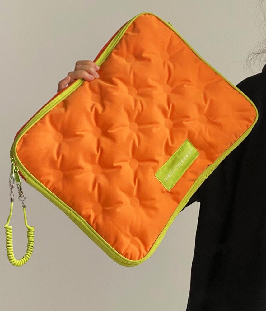 수심 Orange bag 노트북 가방 파우치 맥북 케이스 패딩 아이패드 파우치 15 16