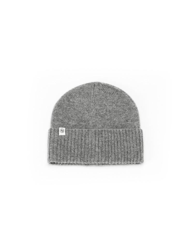 cashmere 100 beanie (gray)