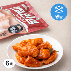 닭형 한입안심 양념통닭맛 (냉동), 120g, 6팩