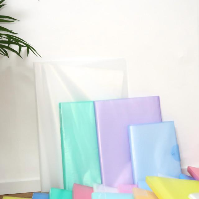 A2 A3 포스터 파일 그림 정리 브로마이드 보관 반투명 바인더 클리어화일 지관통 접지