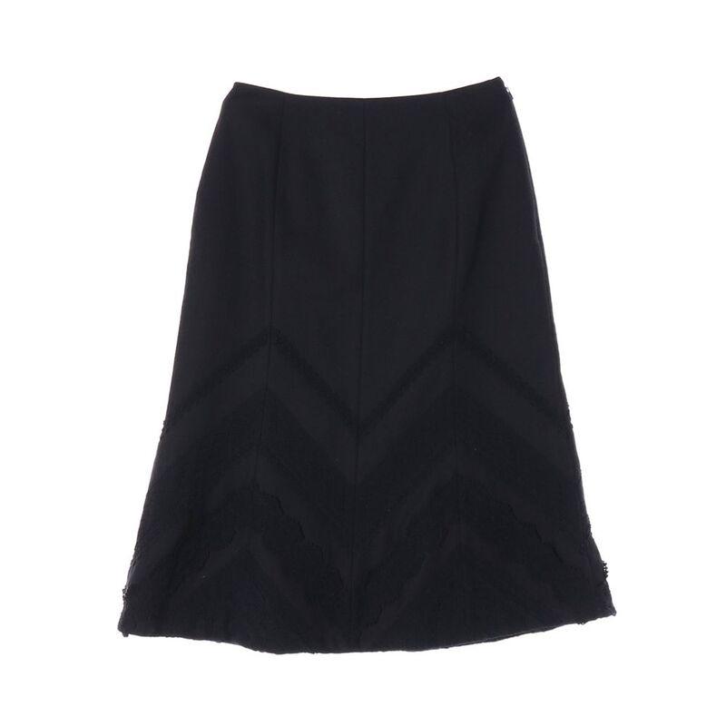 CASSNA 폴리 코튼 울 스판 / 스커트 / (SIZE : WOMEN 26)