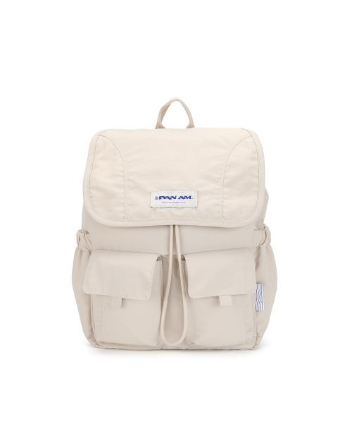 팬암(PANAM)  프론트 포켓 백팩 0161 베이지 - 사이즈 & 후기 | 무신사