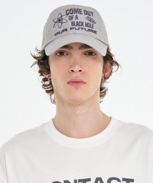 컴아웃 나일론 볼캡 [실버 그레이]
