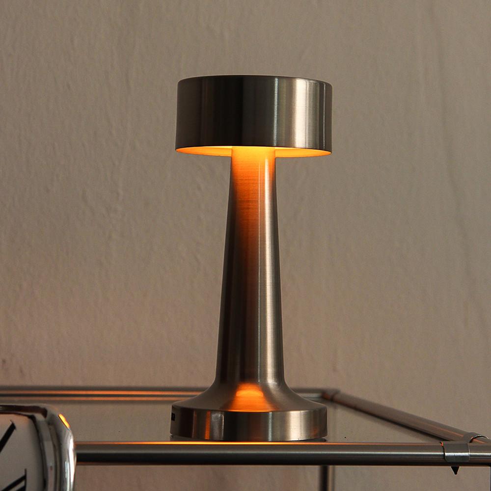 아이오 소소양품 메탈릭 스탠드 미드센추리 아령 조명 A타입