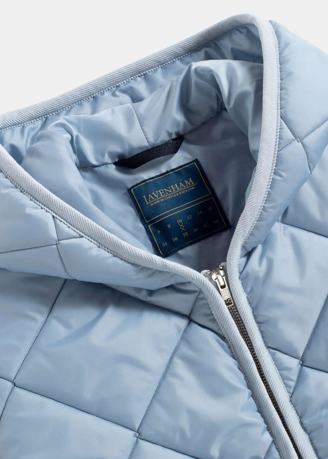 라벤헴 BIG QUILT ZIPPED CRAYDON (LIGHT BLUE)