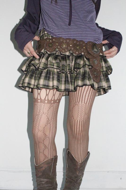 lady net stocking (brown)