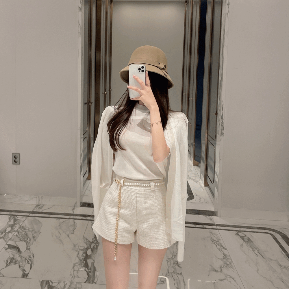 주문폭주❤️ 2022 FW 탄탄 트위드 숏팬츠 / 2 color