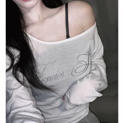 실버레터링 유넥 베테 긴팔t  -3col