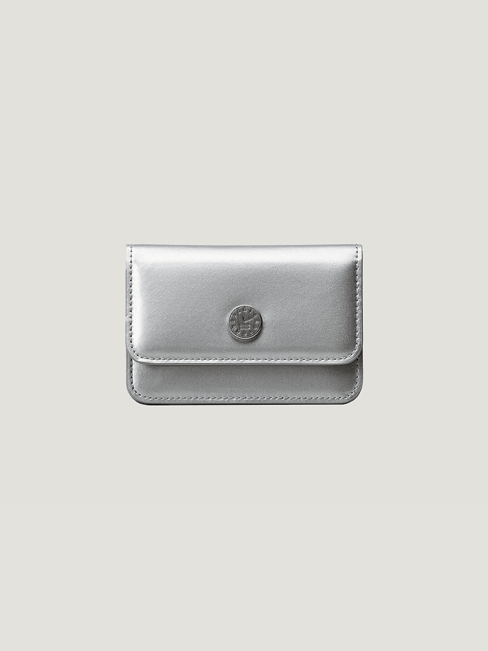 Clock wallet Silver