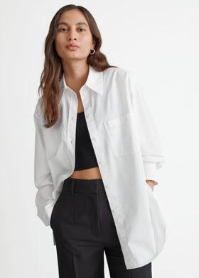 볼류미너스 코튼 셔츠