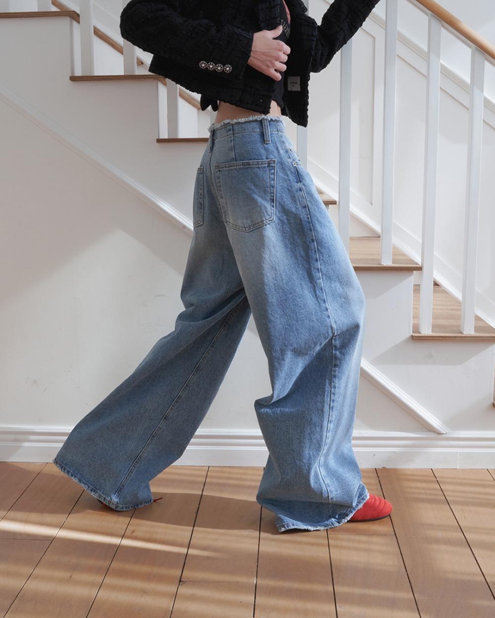 25SS classic flare denim jeans
