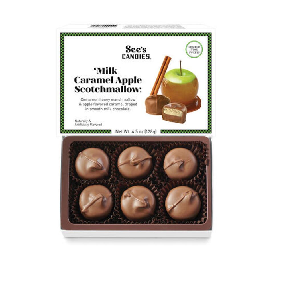 See's candies 씨즈캔디 밀크 카라멜 애플 스카치멜로우 초콜릿 6피스 워렌버핏 초콜릿