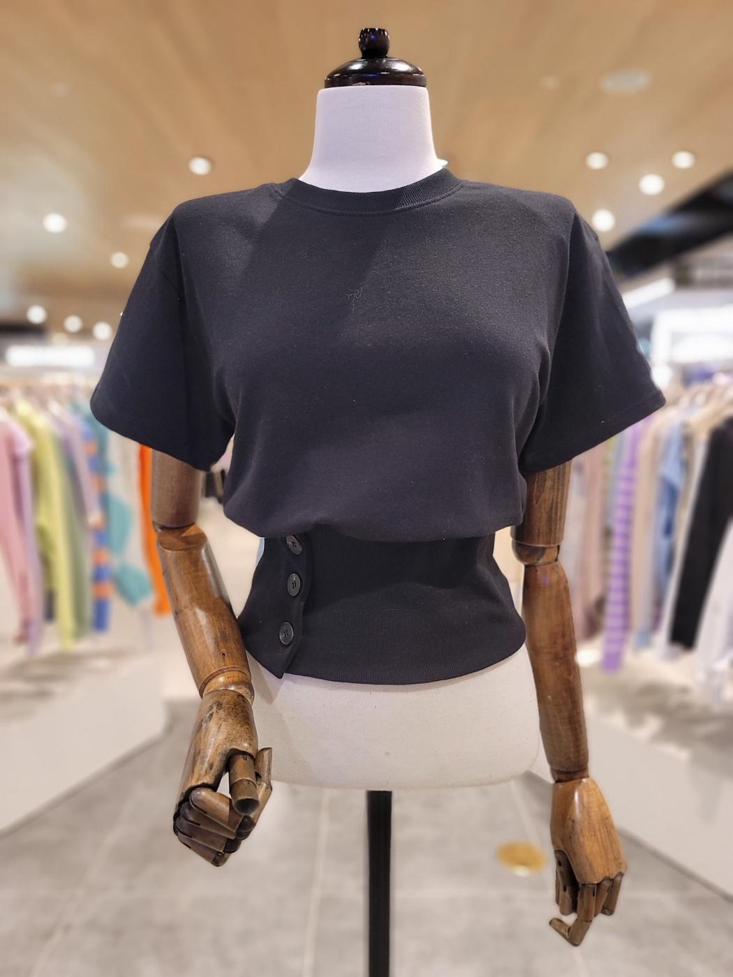 [나인스텝]옆버튼맨투맨 N23NT3212