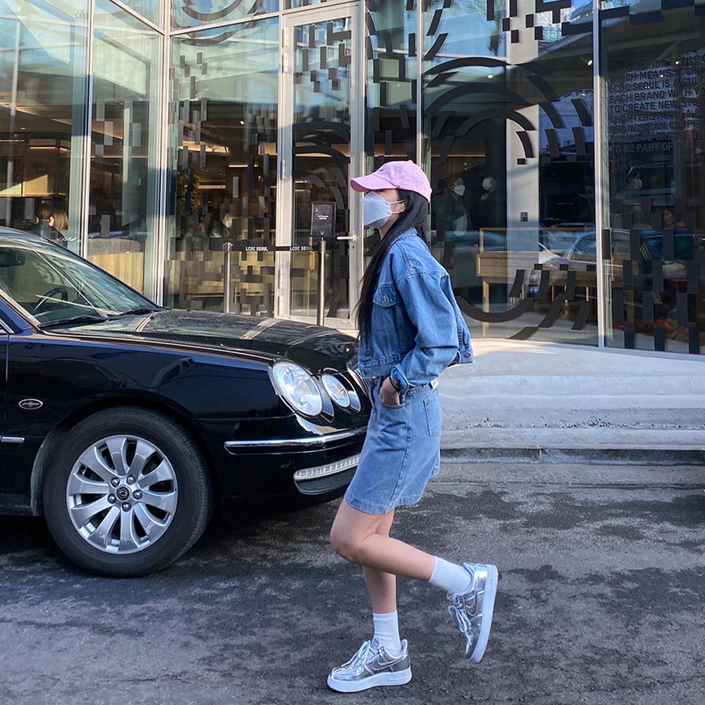 데님 셋업 세트