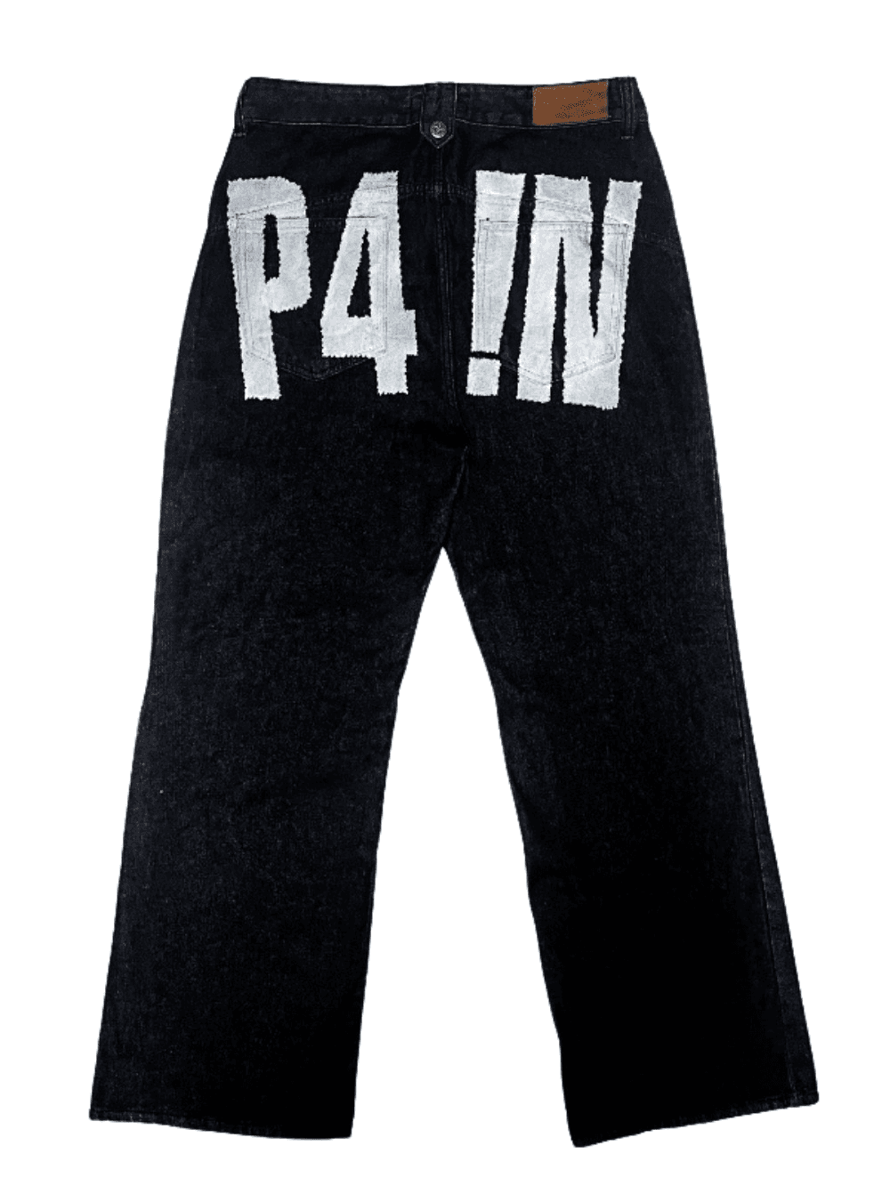P41N DENIM PANTS (BLACK)