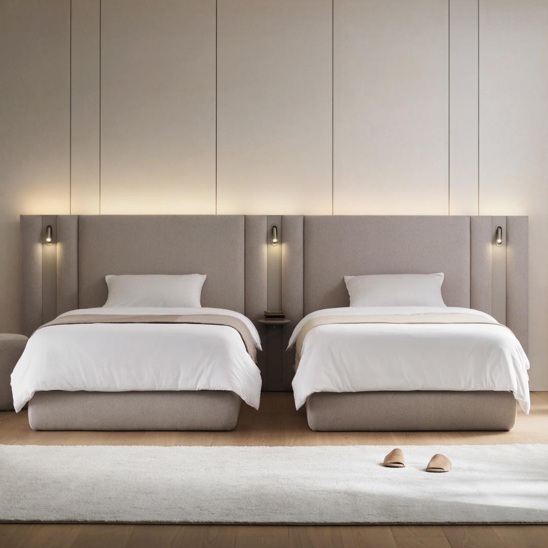 론다 침대 프레임 SS (패브릭)