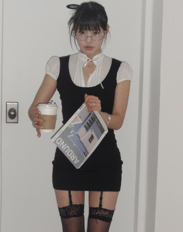 Angelnumber555 leopard ribbon sleeveless - 위시버킷