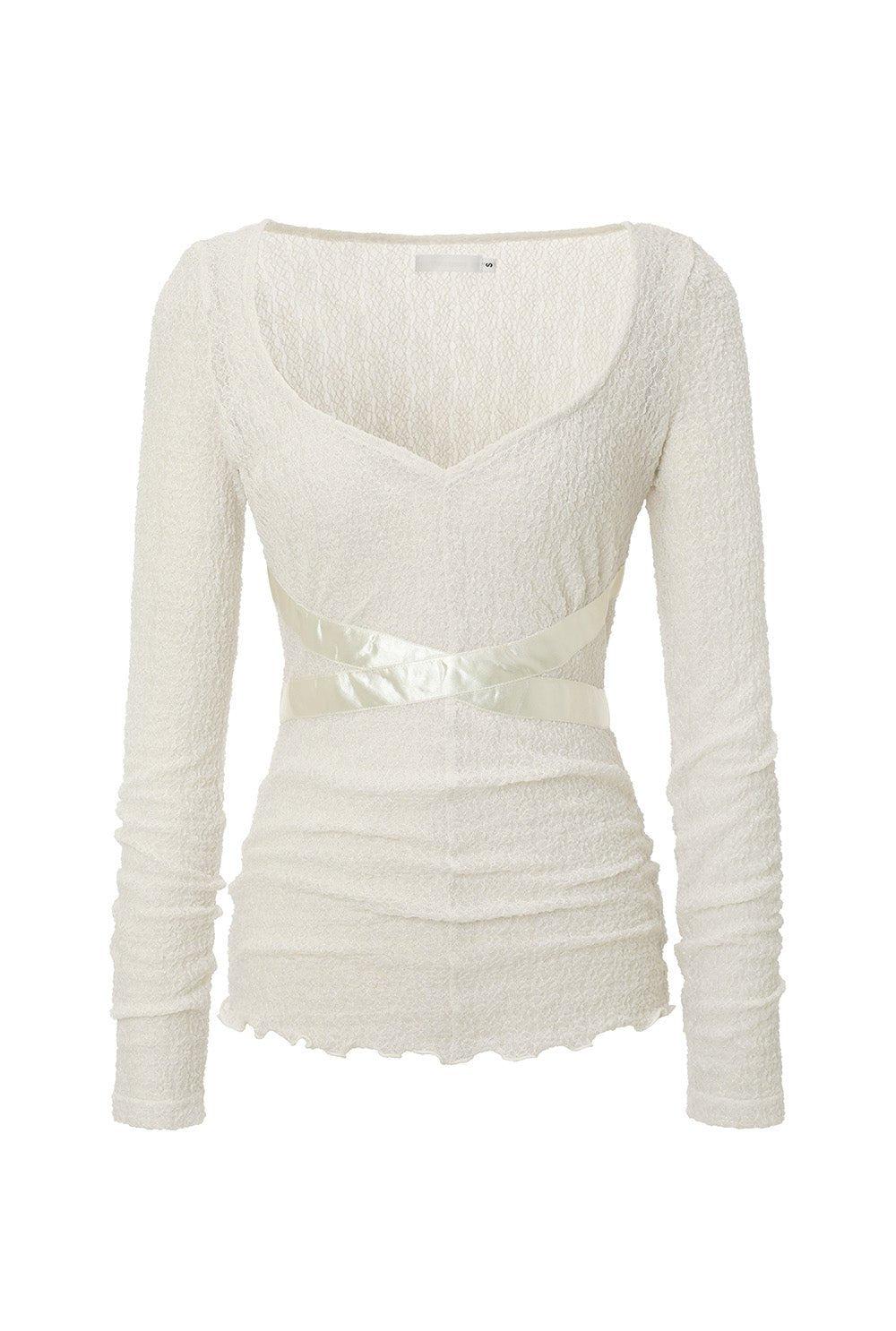 Cross pearl top