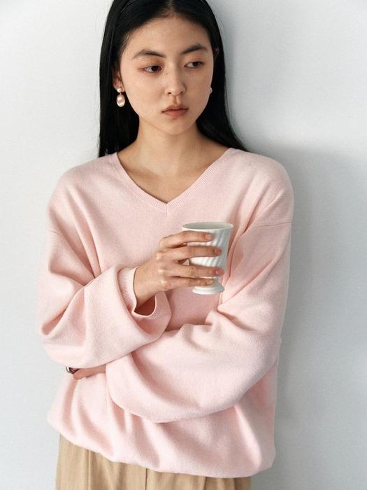 Aperture Boxy Knit Top  Pink (TA6251A04X)