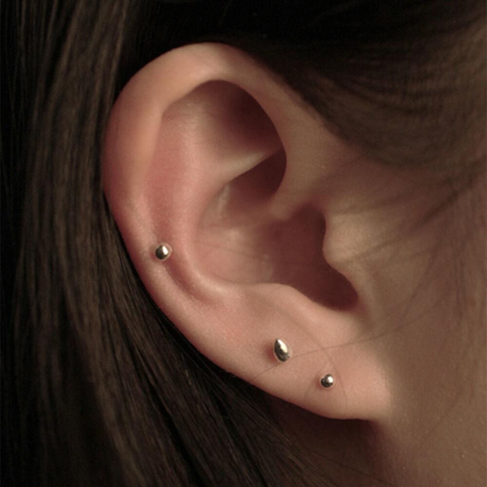 [3SET] [SILVER925] LU131 Basic layered earrings