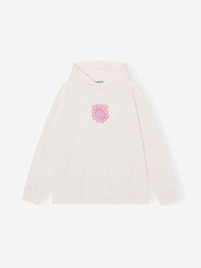 [주말특가][WOMEN] 23FW ISOLI FLOWER OVERSIZED HOODIE EGRET T3538 135