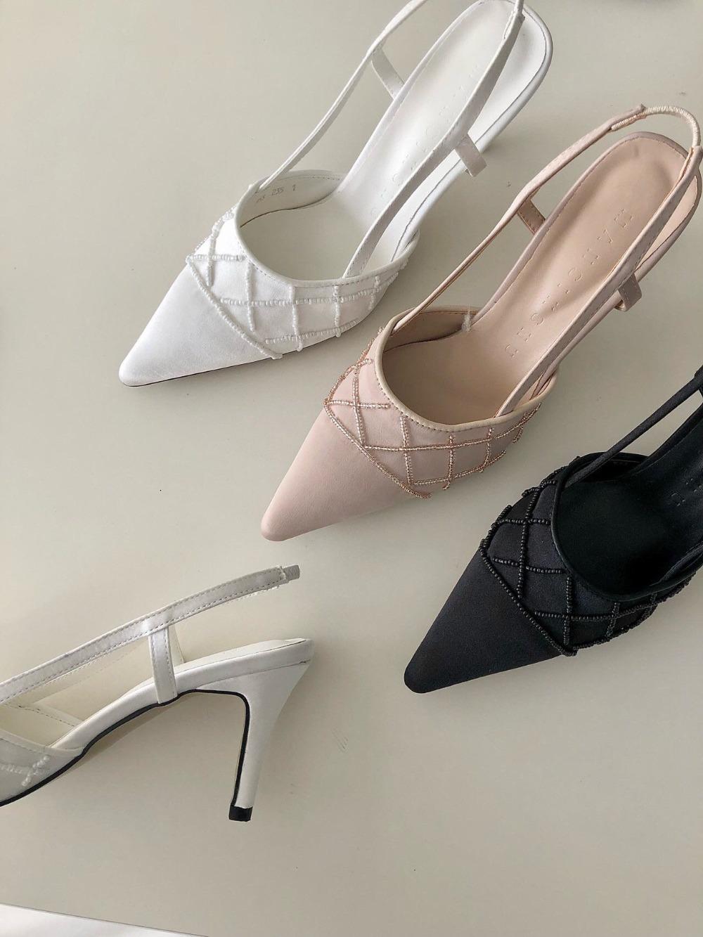 샤스틸레토슬링백힐 (7cm)