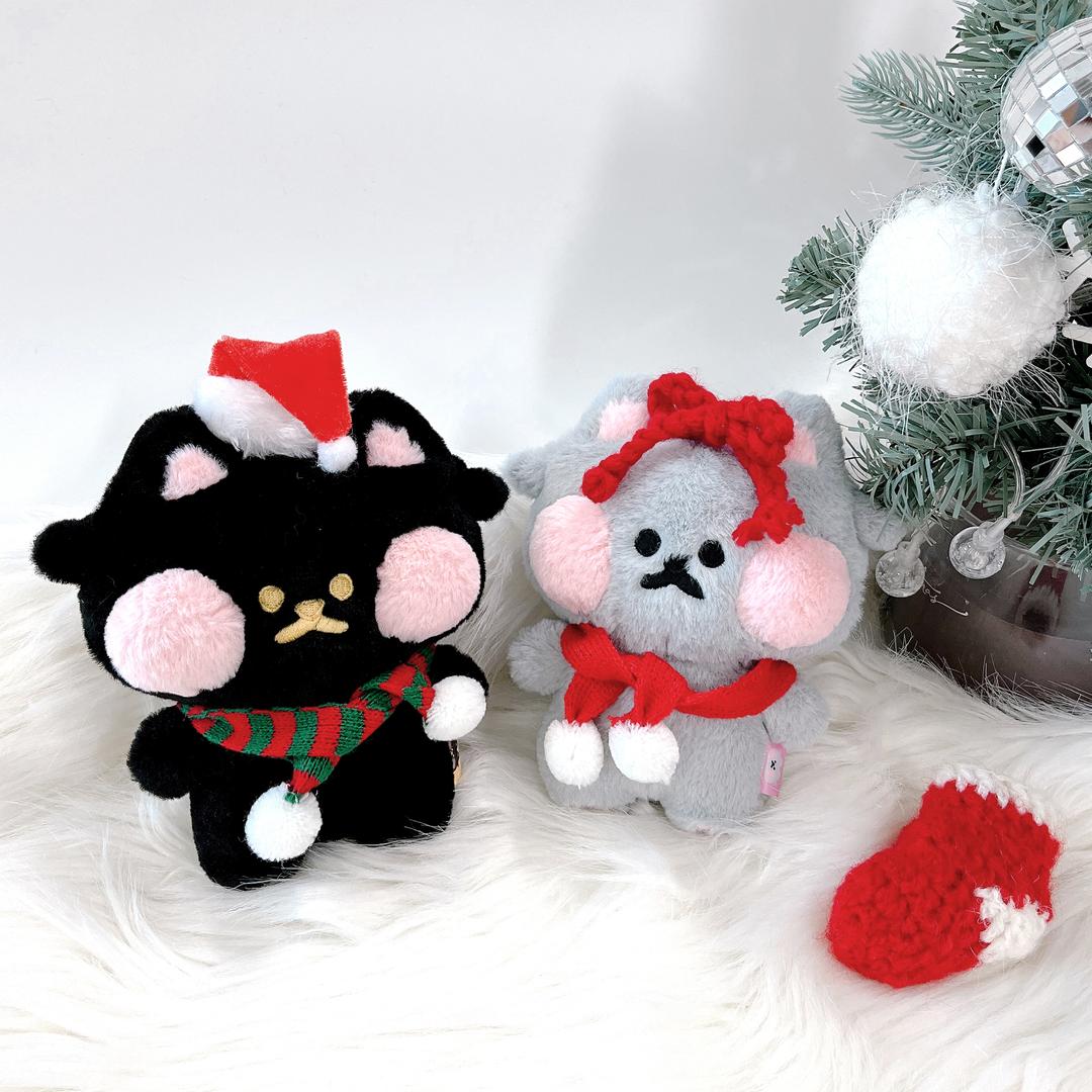 뽀양이와친구들 머플러(크리스마스ver.)