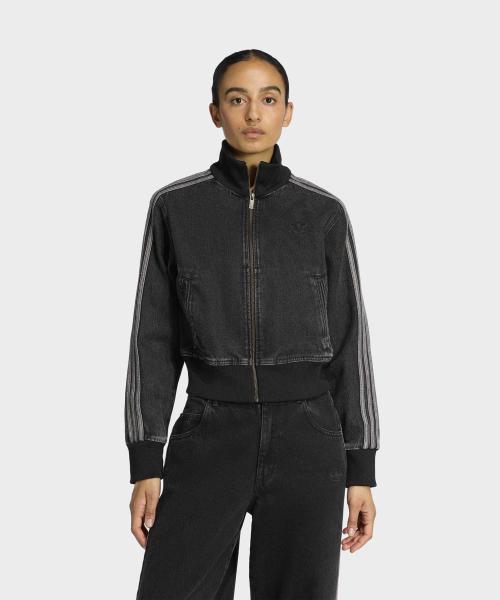 파이어버드 데님 트랙탑 - 블랙 / KD2898