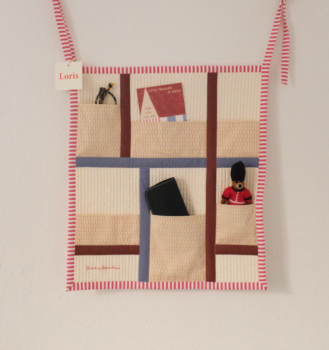 lapalma x Loris _ Hanging pocket (Red)