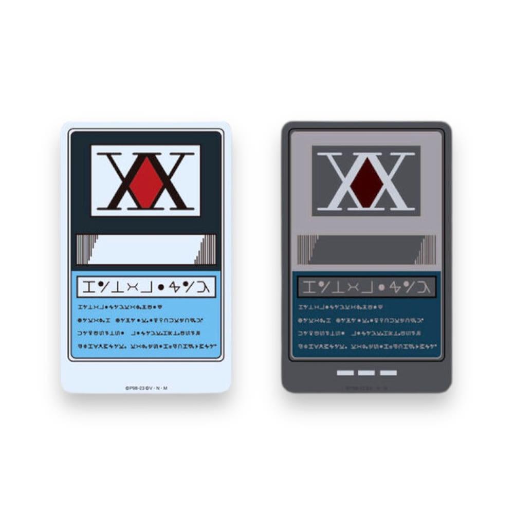 헌터 x 헌터 라이센스 PIICA 클리어 패스 아크릴 케이스 키링 스트랩