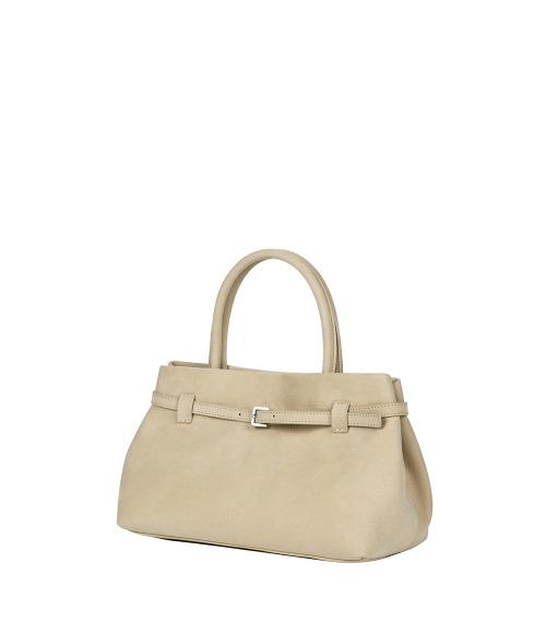 Belted Bag Suede Sand