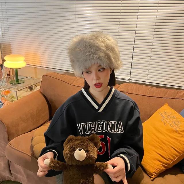 하이틴보다 더 하이틴 럭비부 선배 기억 조작 맨투맨 [UNISEX] 럭비 버지니아 브이넥 맨투맨 (네이비, 백멜란지)