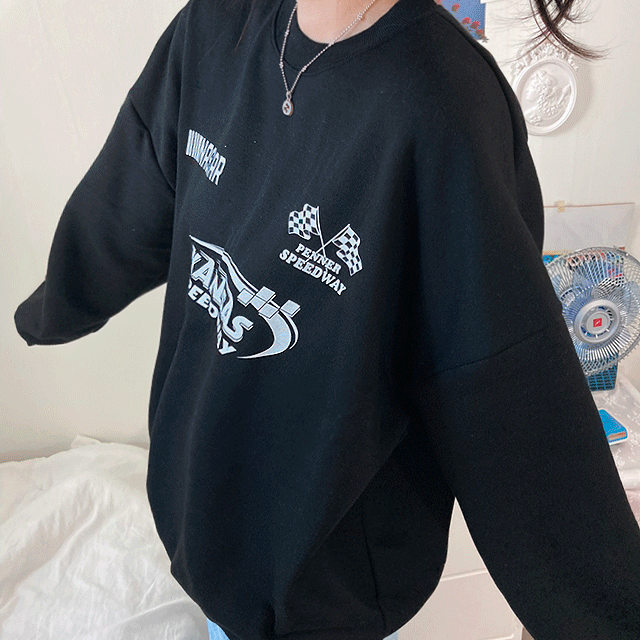 오버핏/기모 + 레이서 스트릿 기모mtm