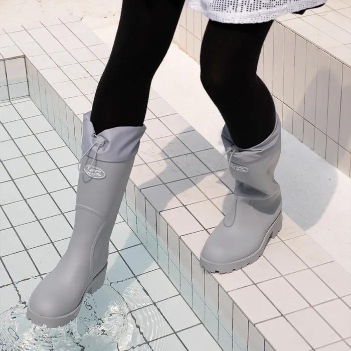 HOU LONG RAIN BOOTS GRAY