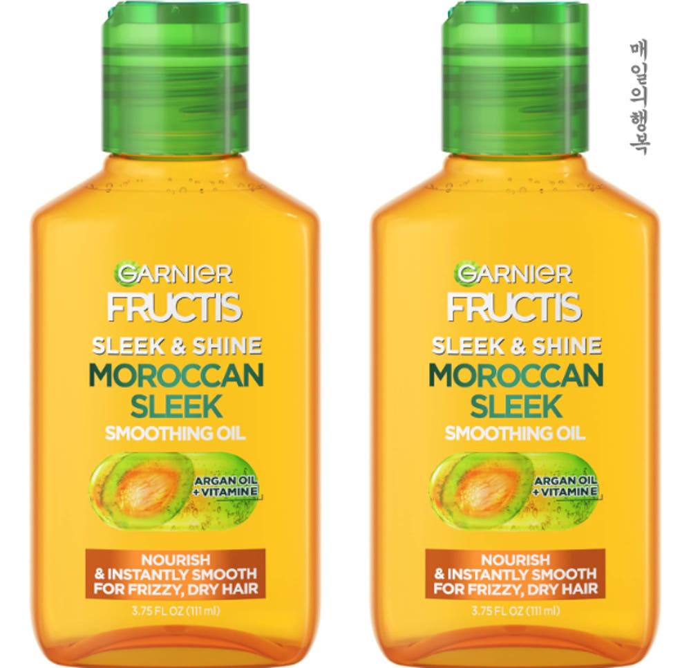 [2팩] Garnier 가르니에 모로칸 아르간 헤어오일 트리트먼트 111ml