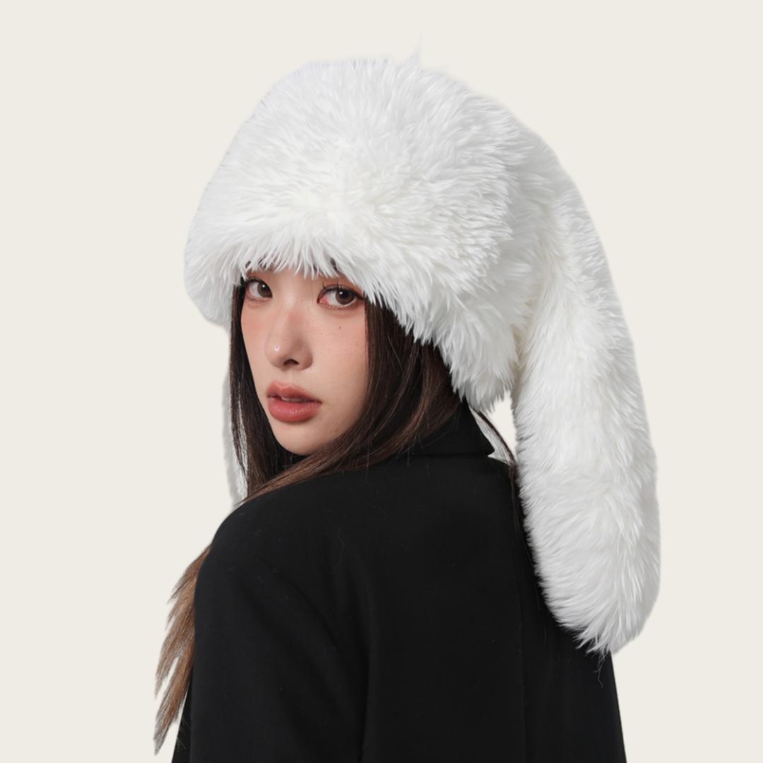 겨울 토끼모자 러시아 방한모 스키모자 밍크퍼 털모자 유니크 샤프카